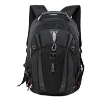 Swiss Military LBP76 Luxury Backpack - Black (31L) - thumbnail