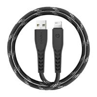 Energea Nyloflex Tough Lightning Cable C89 MFI 3M Black