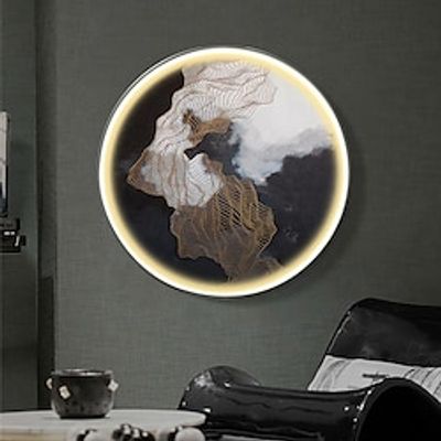 Led PaintingIndoor Creative Modern Nordic Style Indoor Wall Lights Bedroom Dining Room Metal Wall Light IP20 110-120V 220-240V miniinthebox