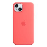 iPhone 15 Plus Silicone Case with Mag Safe | Color Guava