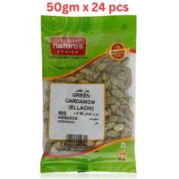 Natures Choice Green Cardamom, 50 gm Pack Of 24 (UAE Delivery Only)