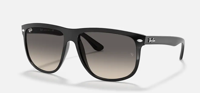 Ray-Ban Boyfriend Black Sunglasses-RB4147 601/32 60-15 145 2N (805289391579)