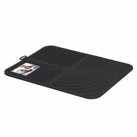 Georplast Aladdin Cat Litter Mat - Black (Pack of 4)