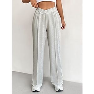 Women's Joggers Sweatpants Bottoms Athletic Athleisure Breathable Quick Dry Moisture Wicking Fitness Gym Workout Running Sportswear Activewear Solid Colored Black Light Grey miniinthebox