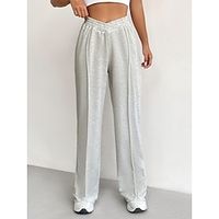 Women's Joggers Sweatpants Bottoms Athletic Athleisure Breathable Quick Dry Moisture Wicking Fitness Gym Workout Running Sportswear Activewear Solid Colored Black Light Grey miniinthebox - thumbnail