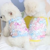 Dog Cat Vest Flower / Floral Cute Sweet Dailywear Casual / Daily Dog Clothes Puppy Clothes Dog Outfits Soft Blue Yellow Costume for Girl and Boy Dog Cotton S M L XL 2XL miniinthebox Dog Cat Vest Flower / Floral Cute Sweet Dailywear Casual / Daily Dog Clothes Puppy Clothes Dog Outfits Soft Blue Yellow Costume for Girl and Boy Dog Cotton S M L XL 2XL miniinthebox