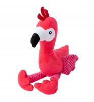 Freedog Red Birdy Plush Dog Toy