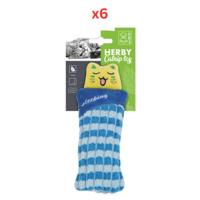 M-PETS Herby Sleeping Cat Catnip Toy Assorted Colors (Pack Of 6) M-PETS Herby Sleeping Cat Catnip Toy Assorted Colors (Pack Of 6)