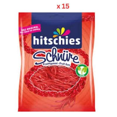 Hitschies Schnure Erdbeere Vegan Fruit Gum 15X125G