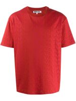 McQ Alexander McQueen monogram-print oversized T-shirt - Red