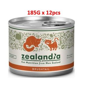 Zealandia Cat Wet Food Brushtail 185gm X 12
