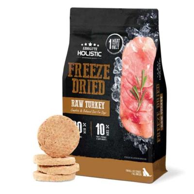 Absolute Holistic Freeze Dried Raw Turkey Patty Dry Dog Food - 360G