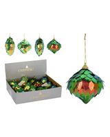 Homesmiths Christmas Hanging Ornament Fish Scale Assorted 1 Piece