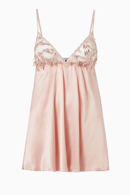 Tallulah Babydoll Slip in Silk Tallulah Babydoll Slip in Silk