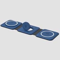 Gripp Powerup 3In1 Flat Wireless Charger - Blue - thumbnail