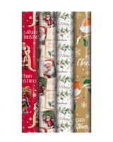 Homesmiths 7 Meter Traditional Wrapping Roll Assorted 1 Piece X-31755-GWC