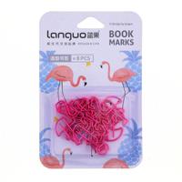 Languo Creative Flamingo Metal Bookmark