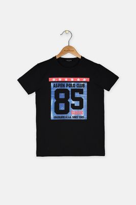 Boys Classic T-shirt Black Boys Classic T-shirt Black