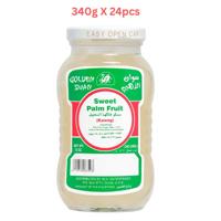 Golden Swan Sweet Sugar Palm Fruit White Kaong 340G (Pack of 24)