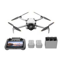 DJI RC 2 Mini 4 Pro Fly More Combo Plus Mini Drone White and Grey (DJI-MVM400P-RC2)