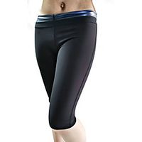 Slimming Pants Sweat Shapewear Sports Neoprene Yoga Fitness Gym Workout Stretchy Durable Tummy Control Leg Shaping Calories Burned For Women Lightinthebox - thumbnail