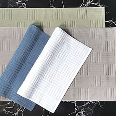 Hotel Jacquard Thickened Floor Towel Bath Mat Ant-slip El Towel For Bathroon Entrance Doormat Toilet Bathtub Rugs Lightinthebox