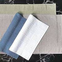 Hotel Jacquard Thickened Floor Towel Bath Mat Ant-slip El Towel For Bathroon Entrance Doormat Toilet Bathtub Rugs Lightinthebox - thumbnail