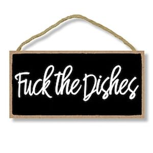 Funny DIY Hanging Wall Art, Decorative Funny Sign, Home Decor miniinthebox