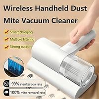 UV Vacuum Cleaner for Bed Mites and Odor Removal - Small Household Charging Bed Mite Removal Instrument with Suction of Hair - Cleaning Supplies Lightinthebox - thumbnail