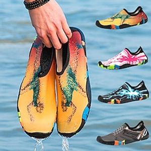 Men's Women's Water Shoes Aqua Socks Barefoot Slip on Breathable Lightweight Quick Dry Swim Shoes for Yoga Swimming Surfing Beach Aqua Pool Lightinthebox