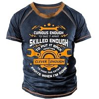 Men's Henley Shirt Tee Graphic Mechanical Parts Henley Clothing Apparel 3D Print Outdoor Casual Short Sleeve Button-Down Print Fashion Designer Comfortable Lightinthebox - thumbnail