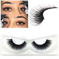 Eyelash Extensions 1 pcs Handmade Adorable Best Quality Extended Lifted lashes Volumized Animal wool eyelash Christmas Wedding Halloween Full Strip Lashes Natural Long - Makeup Daily Makeup Halloween miniinthebox - thumbnail