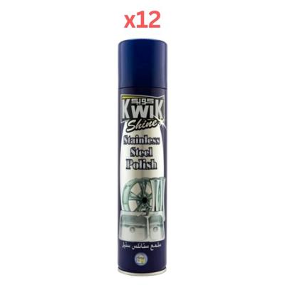Kwik Stainless Steel Polish 300Ml Pack of 12