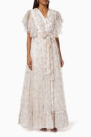 Pleated Dress in Shimmer Tulle - thumbnail