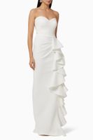 Flounce Ruffle Gown Flounce Ruffle Gown