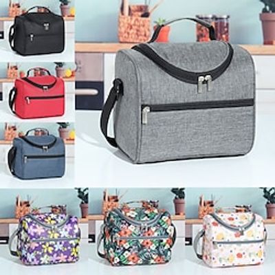 Insulation Bag, Aluminum Foil Thickened Waterproof Large Capacity Portable Lunch Box Bag For Outdoor Camping Picnic Office School Lightinthebox