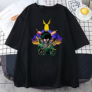 Inspired by My Hero Academia / Boku No Hero Cosplay Cosplay Costume T-shirt Polyester / Cotton Blend Print T-shirt For Women's / Men's miniinthebox