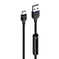 UNISYNK USB-A TO USB-C CABLE BLACK 1.2M