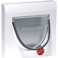 Petsafe Staywell Classic Manual 4 Way Locking Classic Cat Flap White With Tunnel