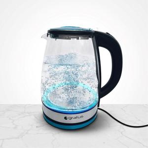 Gratus Electric Glass Kettle 1.8 Liter - GKSG1820AC