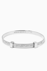 Force Striped Cuff in Sterling Silver