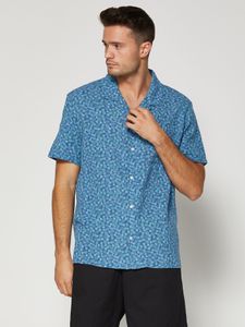 Print Button-Front Shirt