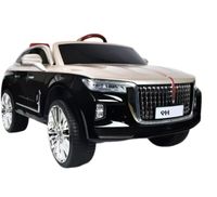 Megastar Ride On 12 V Iconic Hybrid Electric 4Wd Kids Car - Black metallic (UAE Delivery Only)