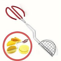 1pc Stainless Steel Taco Maker Press Fried Taco Shell Mold, Crisp Taco Maker, Cooking Tongs Kitchen Tongs Food Clip For Easy And Healthy Cooking, Kitchen Gadget For Restaurants, Food Trucks Lightinthebox