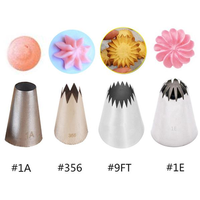 DIY Cream Icing Piping Nozzles Cake Baking Tools Stainless Steel Decorating Tips Set Bakeware