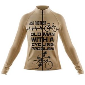 21Grams Women's Long Sleeve Cycling Jersey Spandex Coffee Bike Top Mountain Bike MTB Road Bike Cycling Quick Dry Moisture Wicking Sports Clothing Apparel  Stretchy  Athleisure Lightinthebox