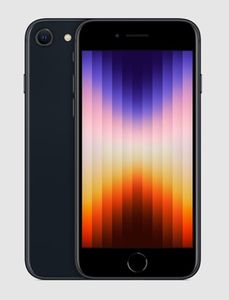 Apple iPhone SE (2022) 4.7 inch, 128GB, 4GB, Midnight with FaceTime