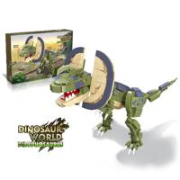 Little Story Block Leg Godt Toy Dinosaurs World - Double Crowned Dragon 309 Pcs LS_CTDIWO_DCD