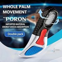 Silicone Sport Insoles Orthotic Arch Support Sport Shoe Pad Running Gel Insoles Men Women Orthotic Breathable Running Cushion Lightinthebox - thumbnail