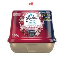 Glade Scented Gel Peony & Cherry 180 Gm Pack Of 8